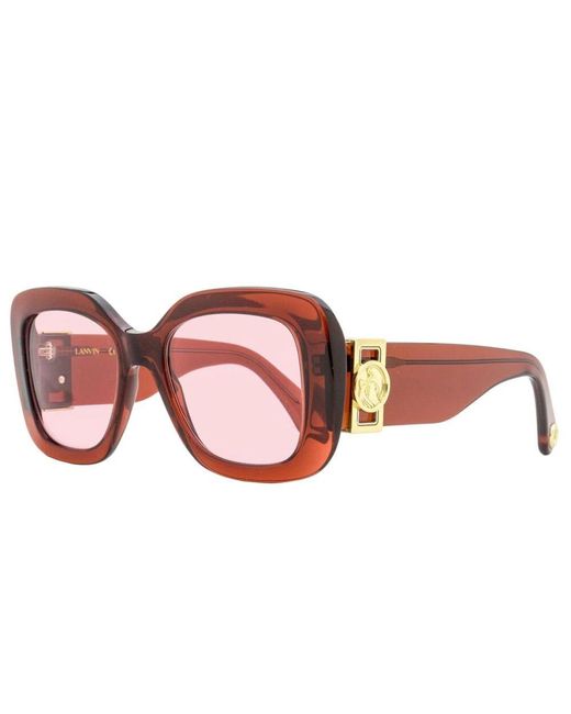 Sunglasses Lanvin en coloris Red