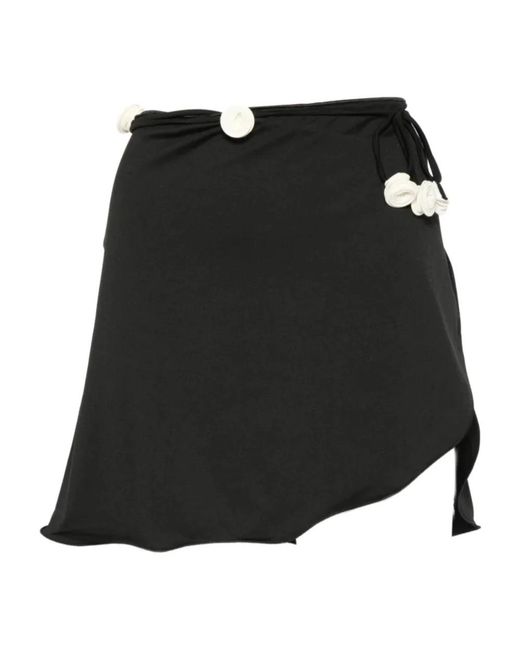 LaRevêche Black Short Skirts