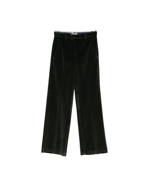 Circolo 1901 Black Straight Trousers