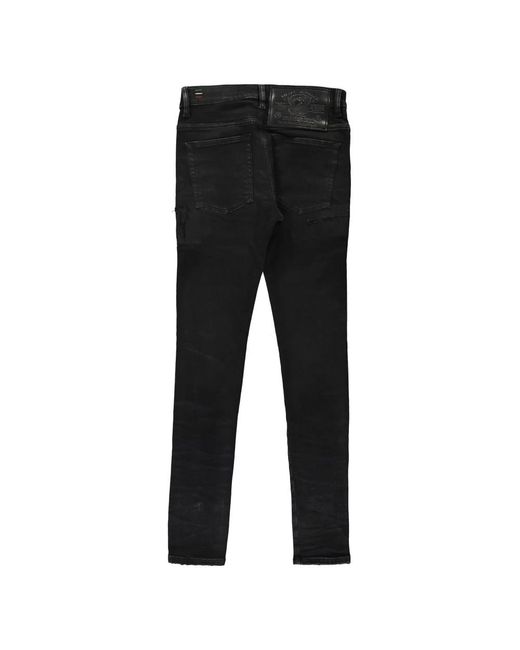 DIESEL Black Skinny Fit Jeans for men