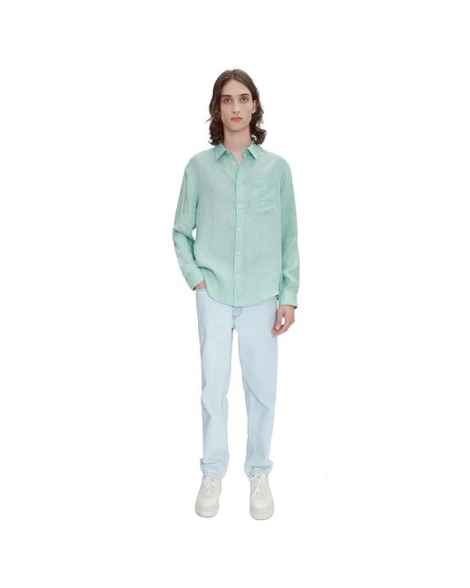 A.P.C. Green Casual Shirts for men
