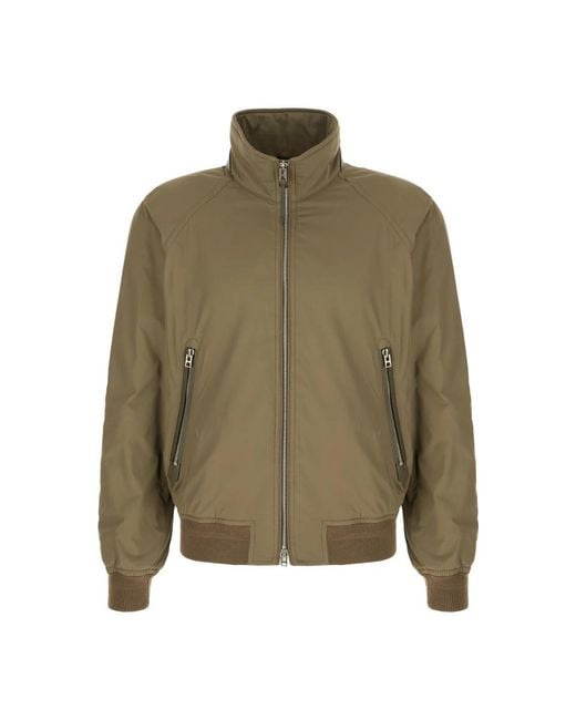 Tom Ford Green Bomber Jackets for men
