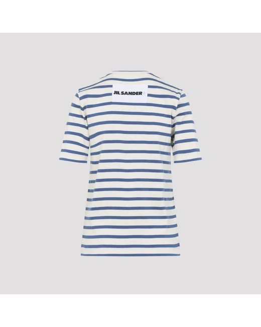Jil Sander Blue T-Shirts
