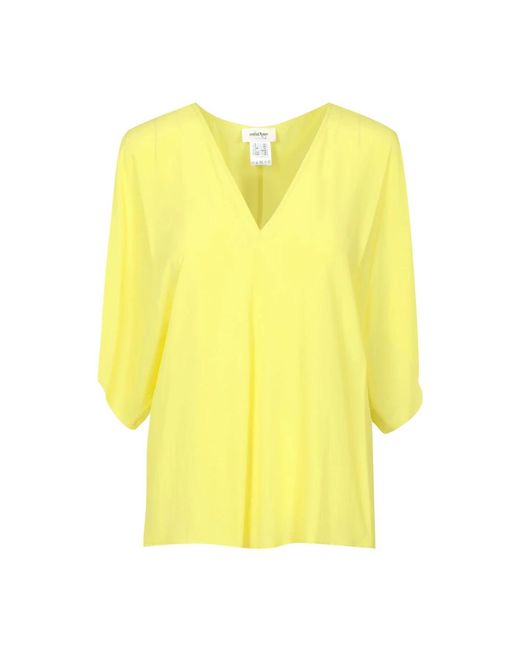 Ottod'Ame Blouses in het Yellow