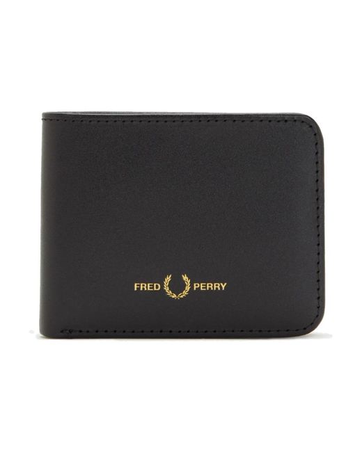 Fred Perry Black Wallets & Cardholders