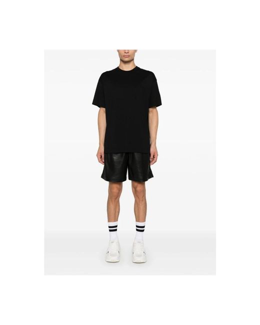 Givenchy Tops ,Zwart ,Katoen T-Shirt Met Ronde Hals En Logo in het Black voor heren