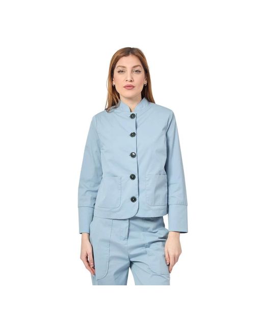 Light Jackets ALESSIA SANTI de color Blue