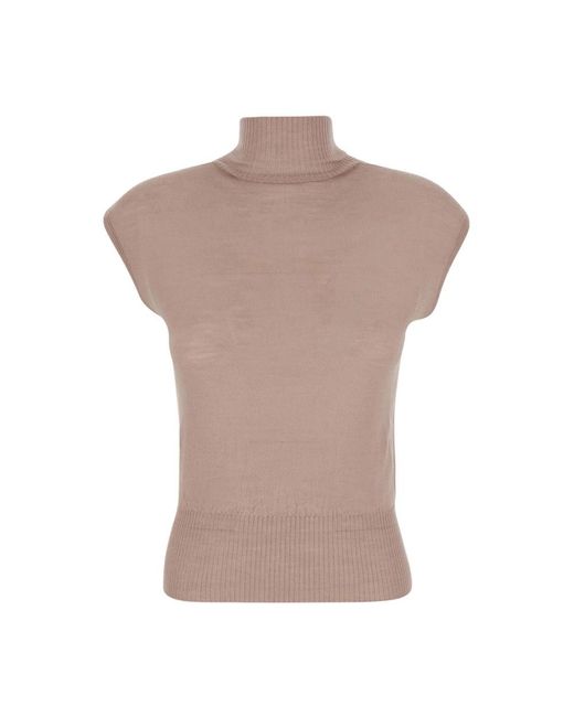 Rick Owens Brown Turtlenecks