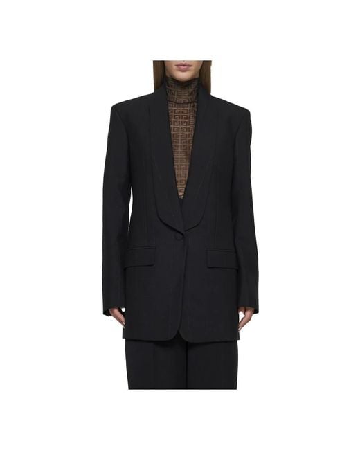 Givenchy Black Blazers