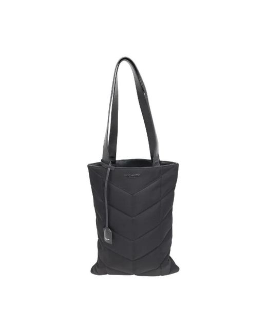 Saint Laurent Black Tote Bags