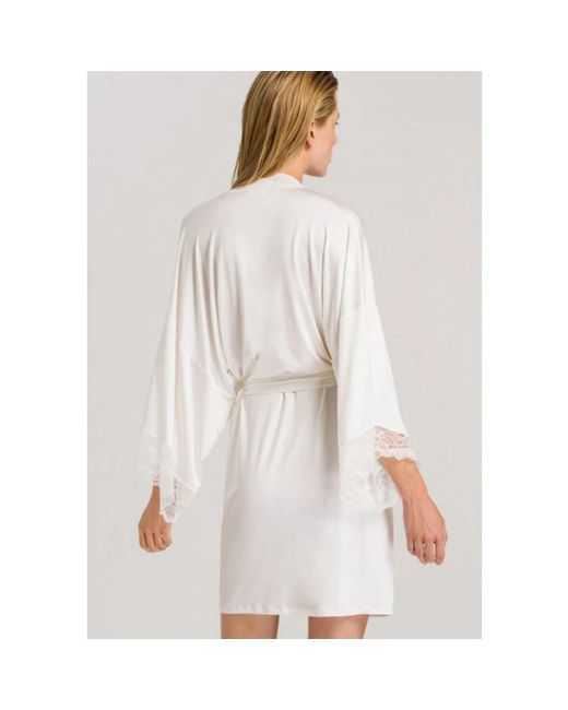 Hanro Kimono in het White