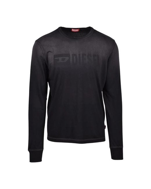 DIESEL Blue Sweatshirts for men