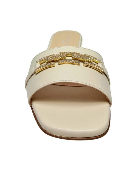 Baldinini Metallic Sliders