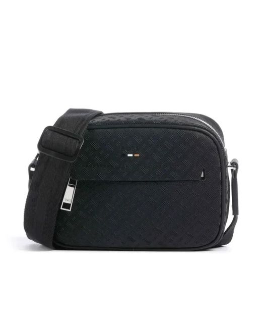 HUGO Stijlvolle Crossbody Tas in het Black voor heren