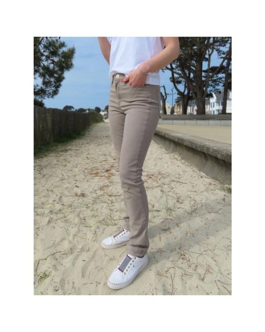 Islow Gray Slim-Fit Trousers