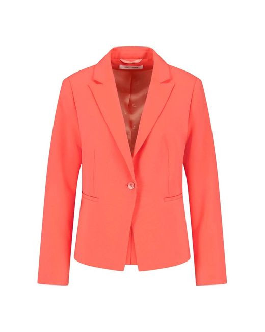 Gerry Weber Pink Taillierter Blazer Mit Stretchkomfort