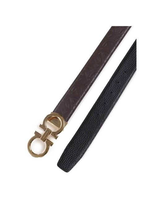 Ferragamo Brown Belts for men