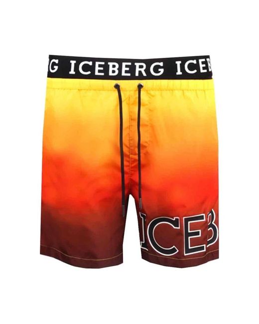 Swimwear > beachwear Iceberg pour homme en coloris Orange