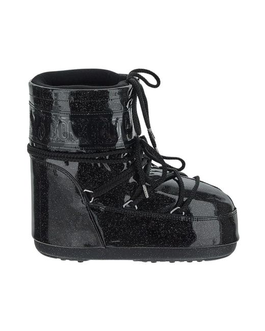 Moon Boot Black Winter Boots