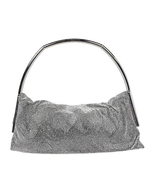 Benedetta Bruzziches Gray Handbags