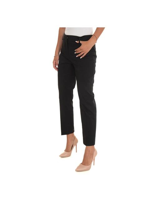 Weekend by Maxmara Black Slim-Fit Trousers