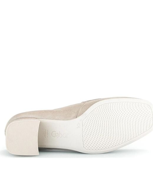 Shoes > flats > loafers Gabor en coloris White