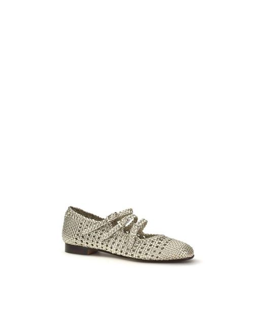 CAREL PARIS Metallic Ballerinas