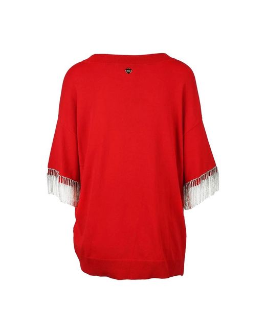 Twinset Truien & Vesten ,Rood ,Rode Trui Voor Vrouwen in het Red