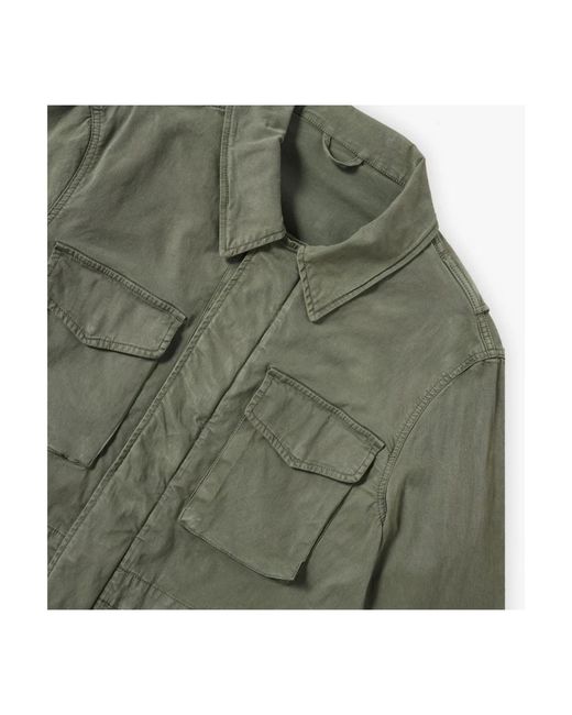 Brooks Brothers Jassen ,Groen ,Katoen Military Katoenmix Field Jacket in het Green voor heren