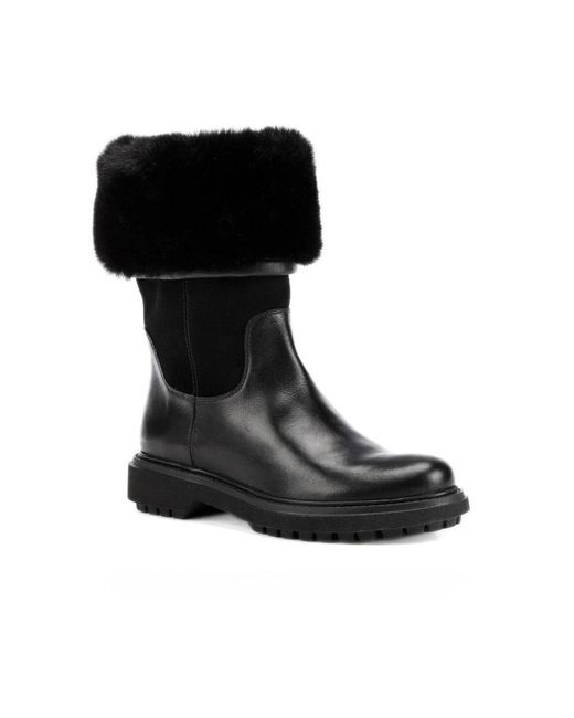 Geox Black Winter Boots