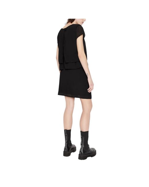 ARMANI EXCHANGE Black Short Dresses