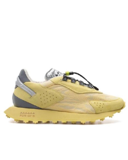 RUN OF Yellow Sneakers