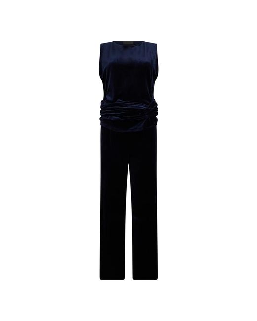 Alberta Ferretti Blue Jumpsuits