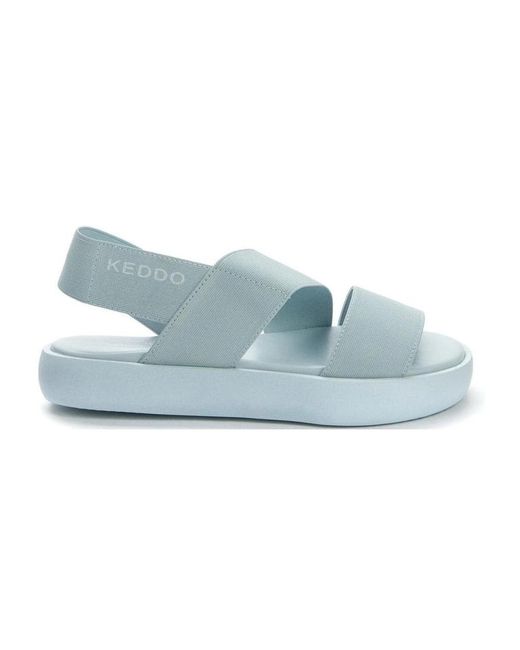 Flat Sandals Keddo en coloris Blue