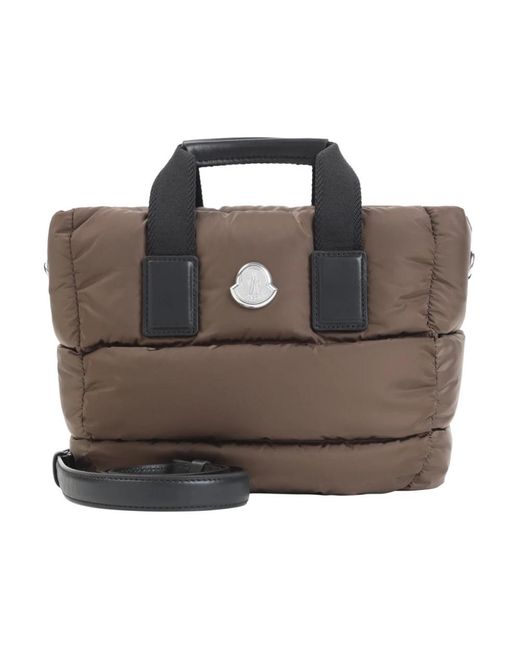 Moncler Brown Shopping Bags