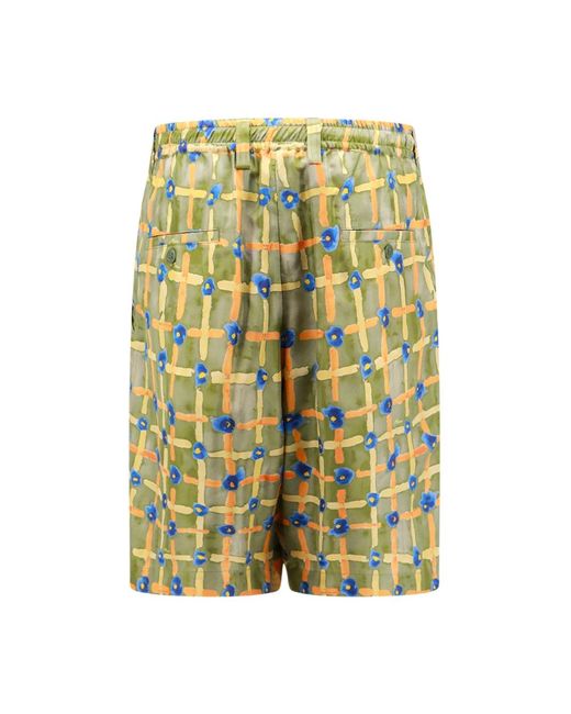 Marni Green Casual Shorts for men