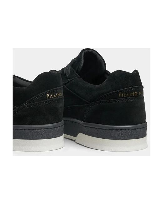 Filling Pieces Black Sneakers for men