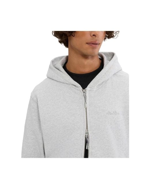 Ellesse Gray Zip-Throughs for men