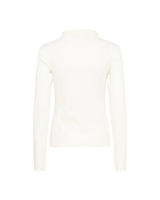 Karen By Simonsen Truien & Vesten ,Wit ,Wol Kbzelda Cardigan in het White