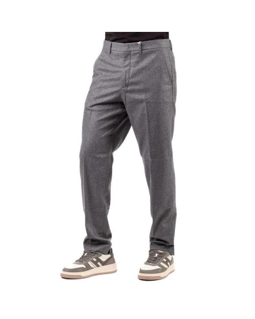 hindustrie Gray Suit Trousers for men