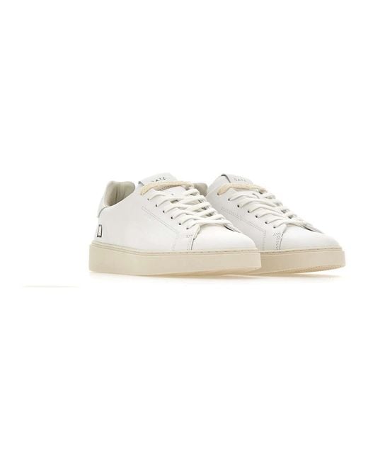 Date White Sneakers for men