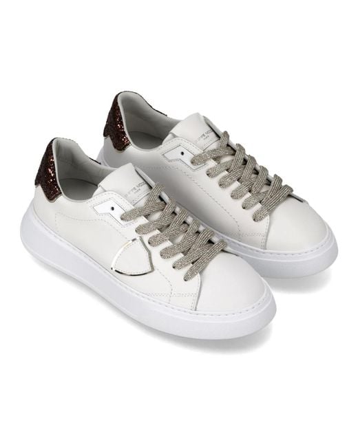 Philippe Model White Sneakers