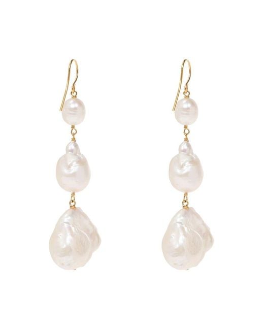 Earrings Jil Sander en coloris White