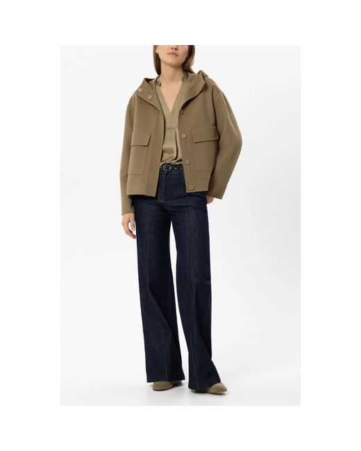 Light Jackets Luisa Cerano de color Green