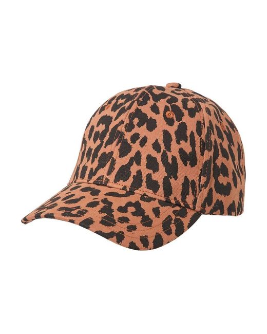 Lolly's Laundry Brown Leopard print cap accessoire