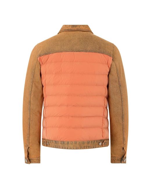 Moorer Orange Winter Jackets for men
