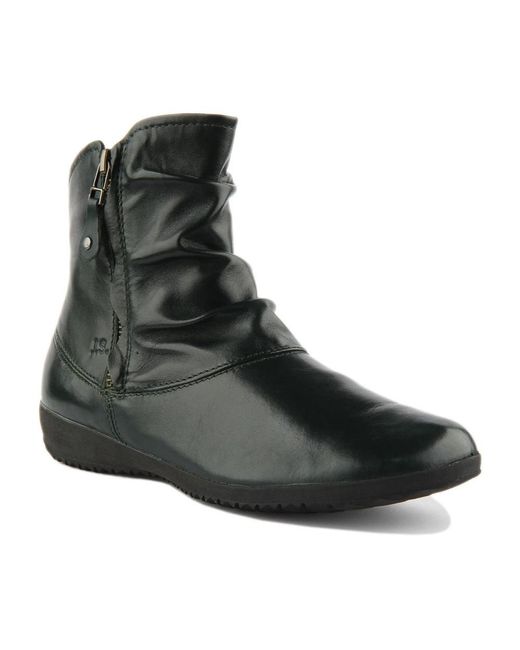Josef Seibel Black Ankle Boots