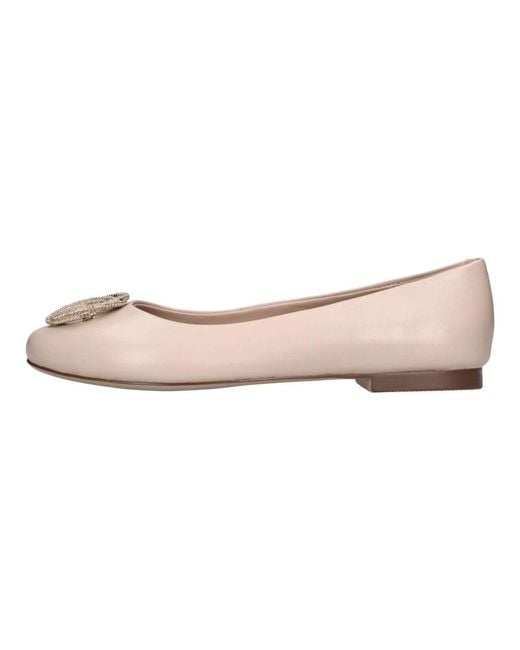 Emanuélle Vee Pink Ballerina Shoes