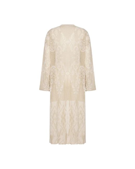 Akep Natural Long Knitwear