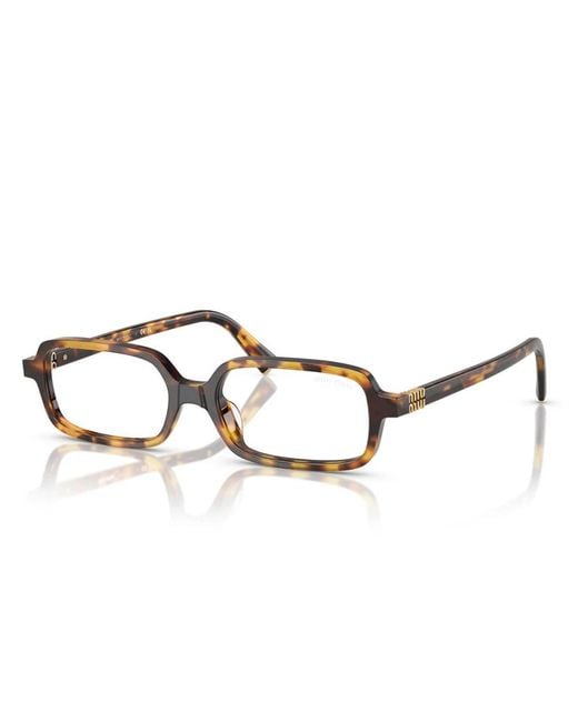Miu Miu Brown Glasses